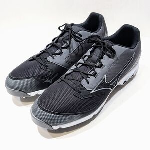 Mizuno Men's 9-Spike Dominant IC Low Metal Baseball Cleat Athletic Shoe Sz 15M